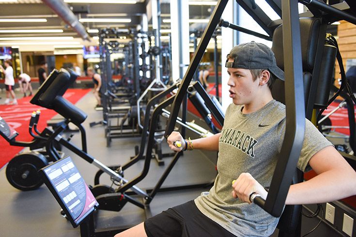 FEBRUARY 8, 2019: LAKEWOOD, CO:  The new Athletic Center at Colorado Academy hosted it's first basketball games  on  Friday, February 8, 2019.  (Photo by Cyrus McCrimmon for Colorado Academy)