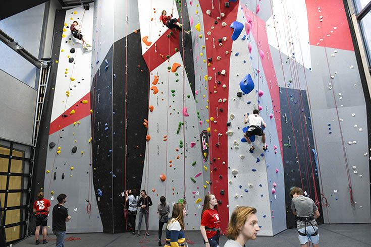 JANUARY 16, 2020:  DENVER, CO: Colorado Academy classes and the climbing gym on Thursday, January 16, 2020.  (Photo by Cyrus McCrimmon for Colorado Academy )